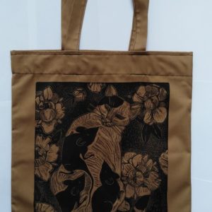 ЕКО-ТОРБА З ЯПОНСЬКОЮ КІШКОЮ