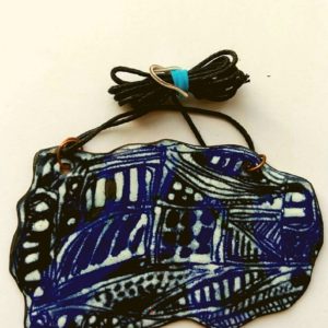 Кулон з гарячої емалі 7