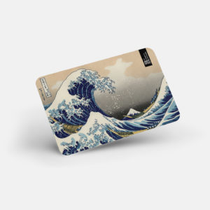 Гравюра Цунами